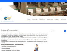 Tablet Screenshot of embeeenschoenmakers.nl